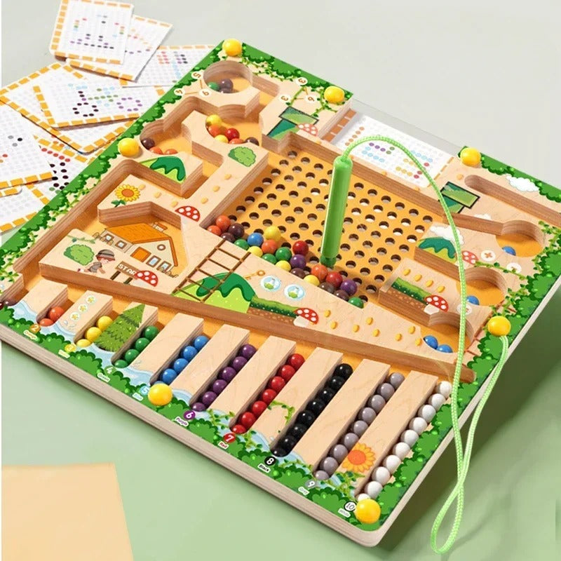 Montessori Maze Puzzle Board