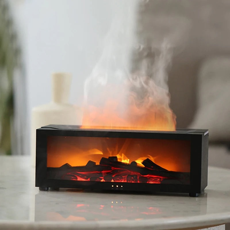 Fireplace Air Humidifier Waterless Auto