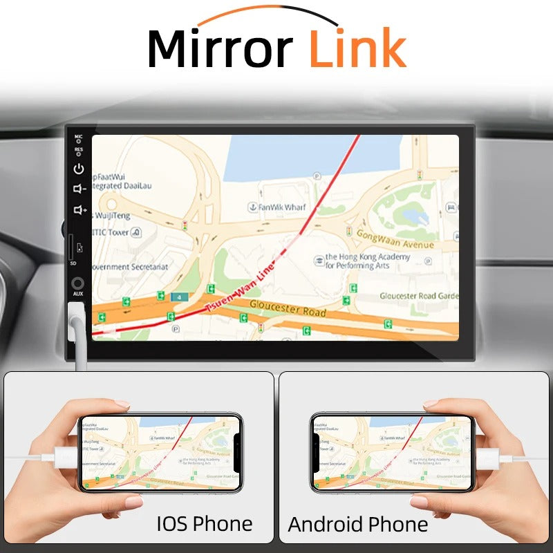 CarPlay Android Auto Multimedia Player