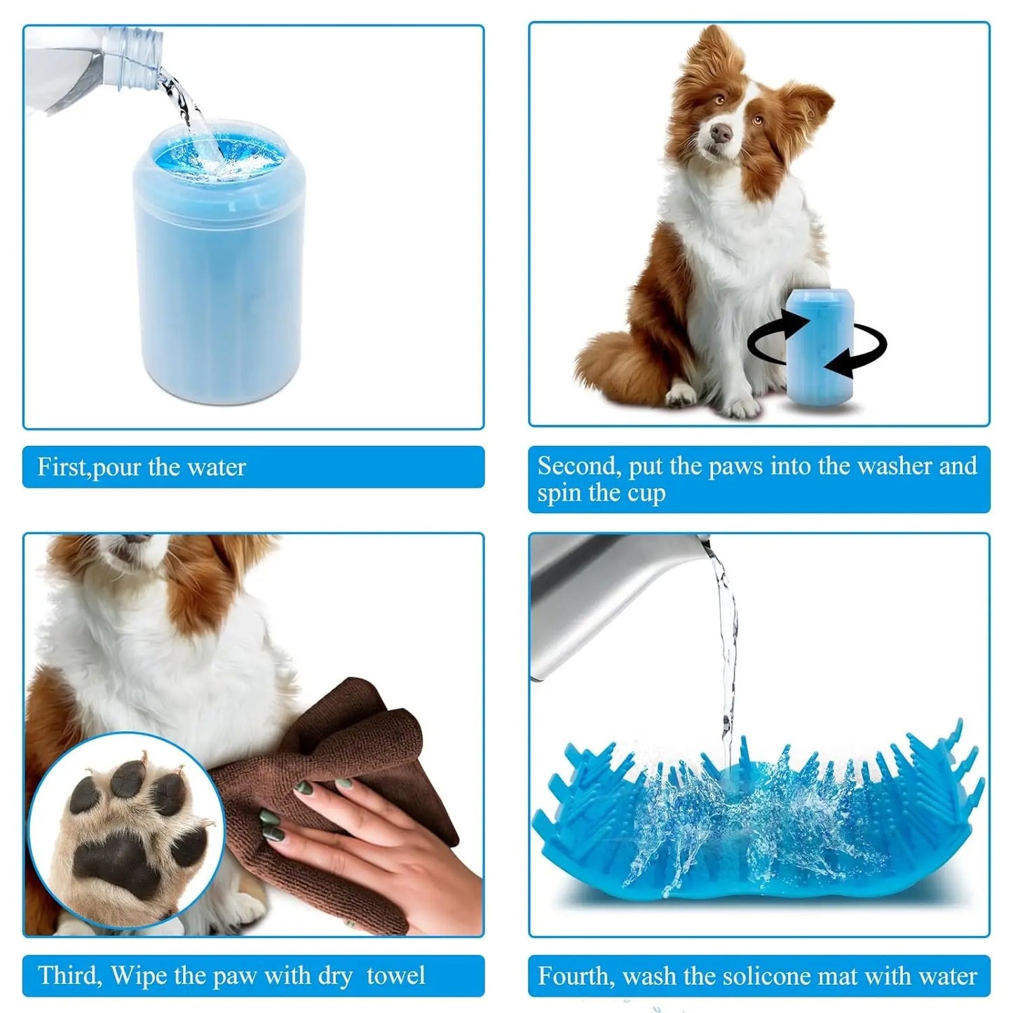 Portable Pet Paw Cleaner