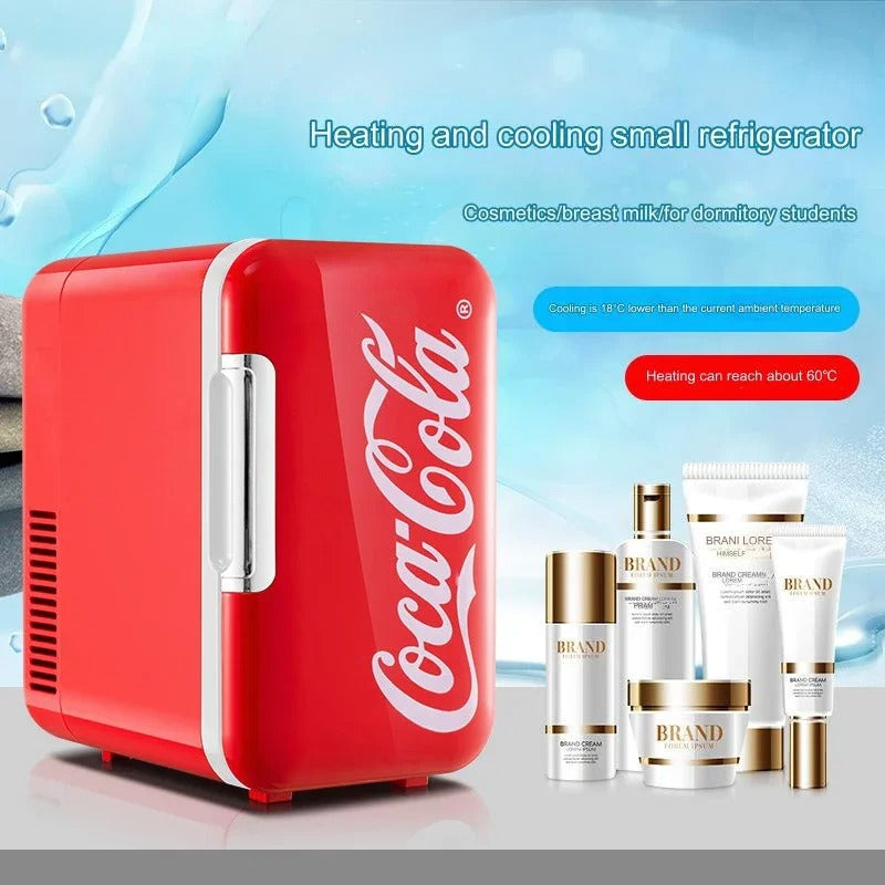 6L Coca-Cola Mini Fridge Cooler & Warmer