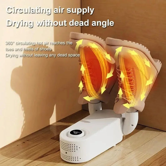 Foldable UV Shoe Dryer with Timer