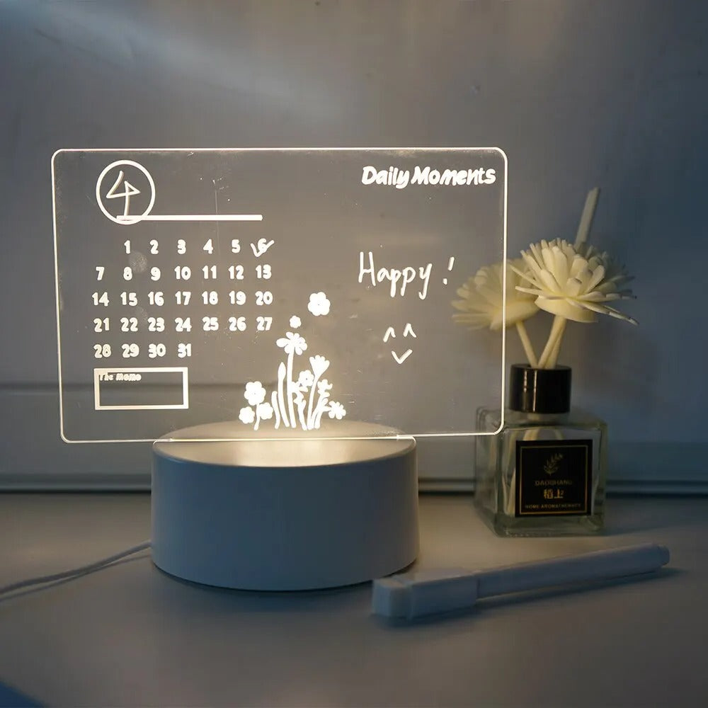 LED Message Board Night Light