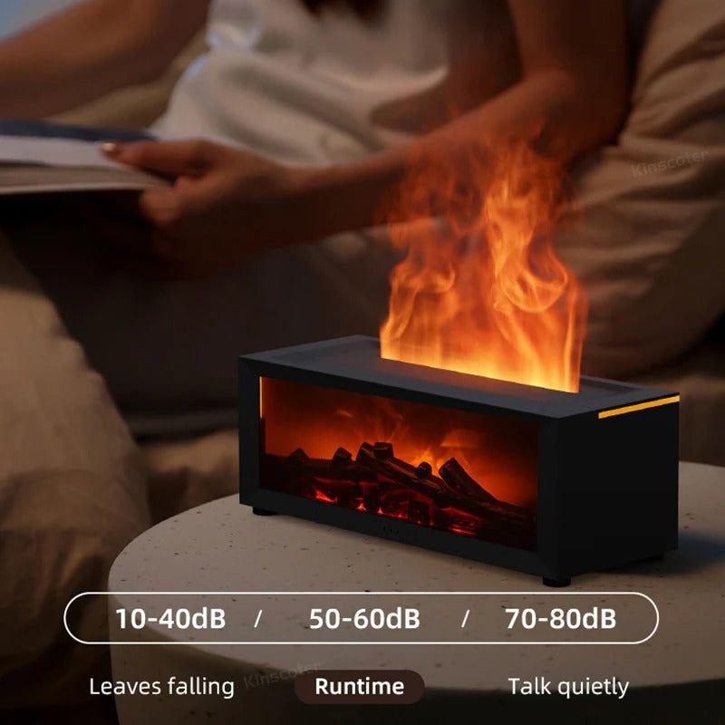 Fireplace Air Humidifier Waterless Auto