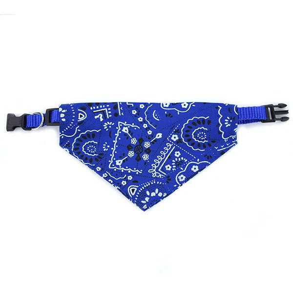 Stylish Bandana with Leather Accents for Pets