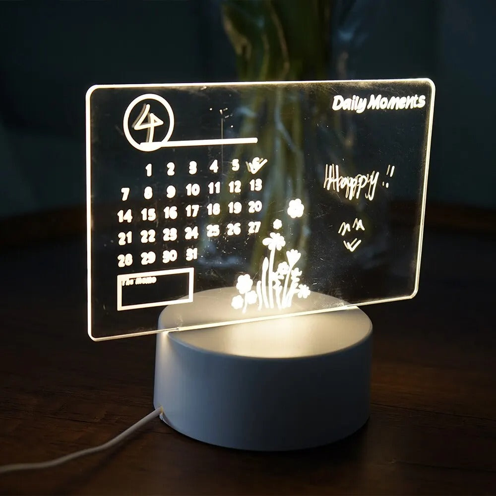 LED Message Board Night Light