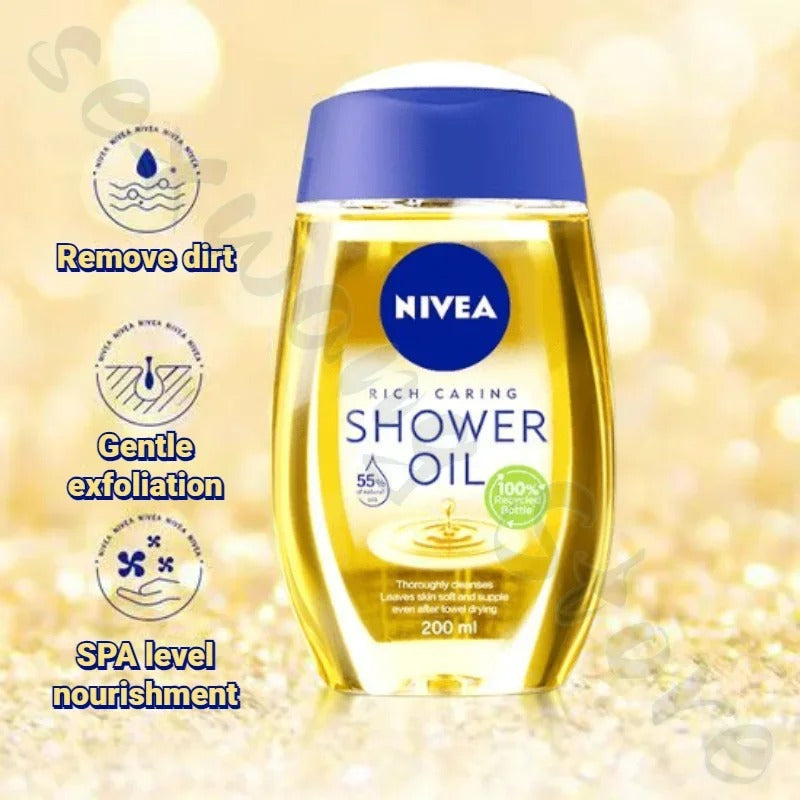 Nivea Shower Oil Natural Caring 200ml