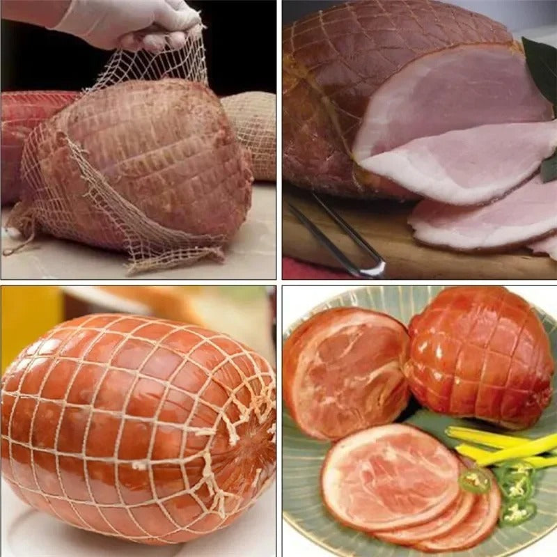 Woven Meat Packaging Net for Smoked and Cooked Foods