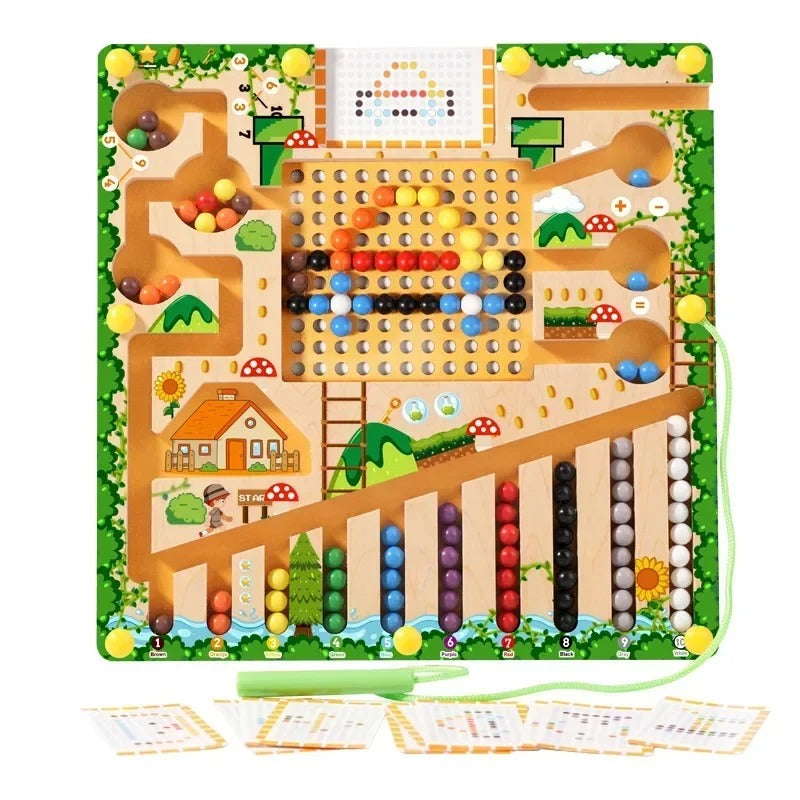 Montessori Maze Puzzle Board