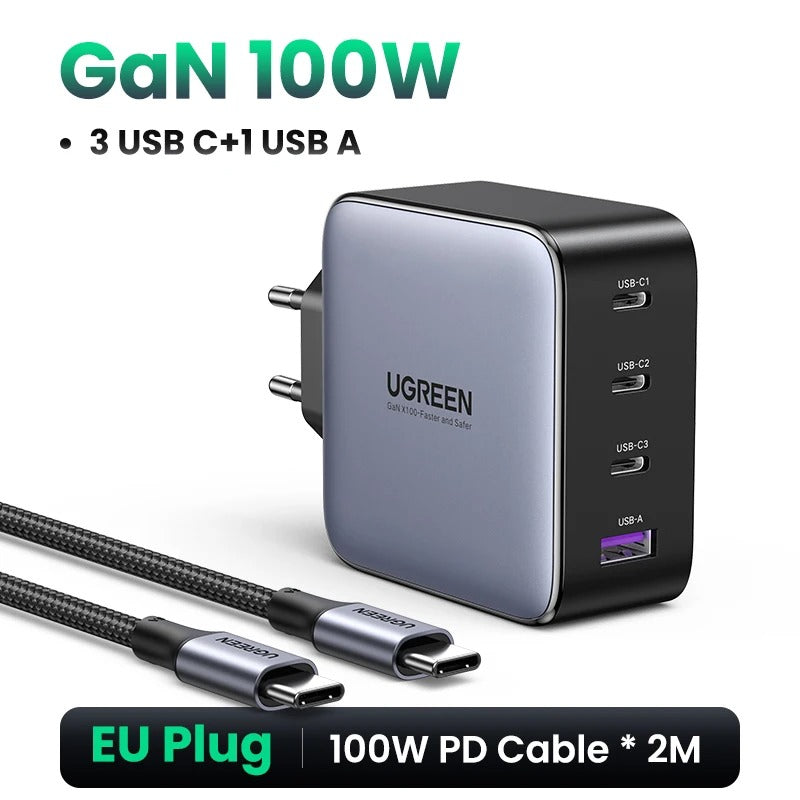 UGREEN 100W GaN USB Charger
